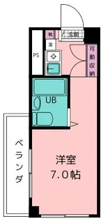 グレースヒルズ【3階】の間取り