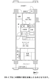 コーシャハイツ森之宮【4階】の間取り