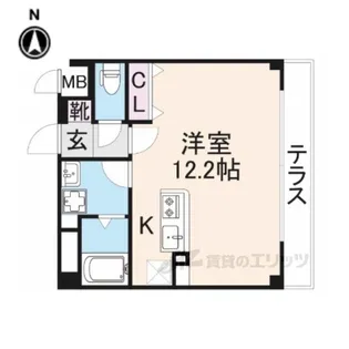 キーファーヴィラ【1階】の間取り