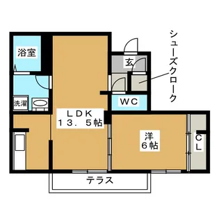サクラッセ【1階】の間取り