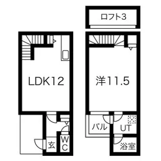 Stanford square【1階】の間取り