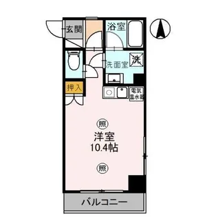 かねとビル 2F【2階】の間取り