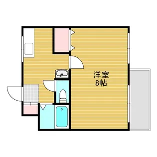 イーズマンション【2階】の間取り
