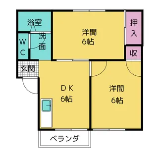 ことぶき苑 B棟【1階】の間取り