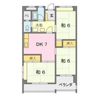 三宅ビル【3階】の間取り