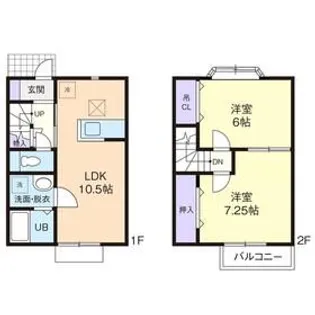 埼玉県行田市栄町【一戸建】の間取り