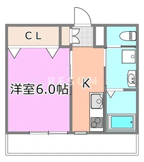 千葉県千葉市稲毛区轟町2【マンション】の間取り