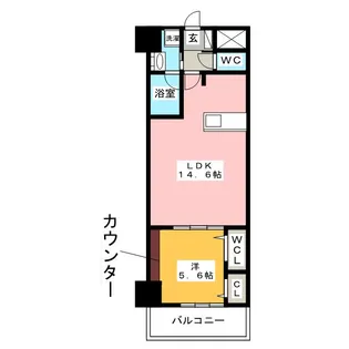 Fits Garden【2階】の間取り