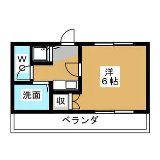 KSGマリーンオークラNo.15【4階】の間取り