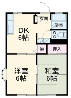 ベルデK【1階】の間取り