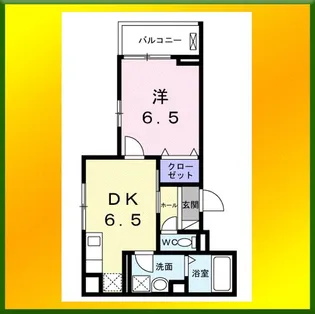 エルグ2【3階】の間取り
