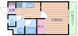 プリオールドゥ【2階】の間取り