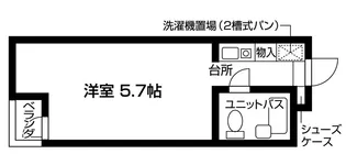 アップルコート綱島【1階】の間取り