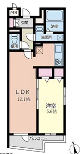 東京都世田谷区下馬1【マンション】の間取り