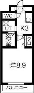 アヴァンセ・ナゴネ【1階】の間取り