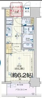 大阪府大阪市淀川区塚本5【マンション】の間取り