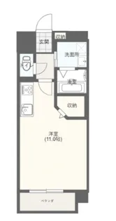 アルテシモ・レフィナ【1階】の間取り