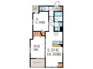 仮)室町姉小路Project【4階】の間取り