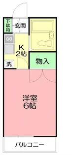 吉原ハイツ【2階】の間取り