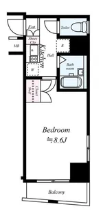 東京都品川区戸越3【マンション】の間取り