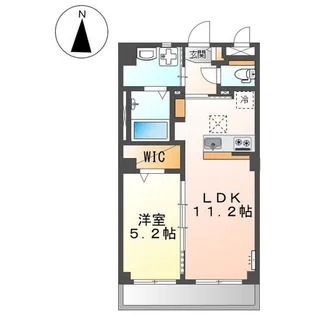 埼玉県川口市大字伊刈【マンション】の間取り