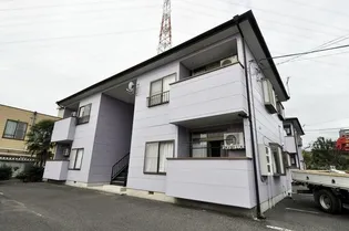 パープルハウスB【1階】の外観