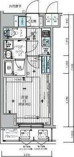 メインステージ滝野川グレイス【9階】の間取り