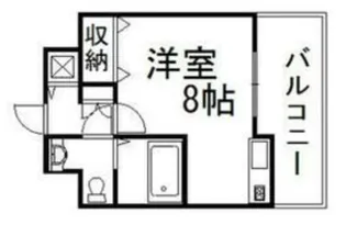ライフデザイン新金岡B棟【8階】の間取り