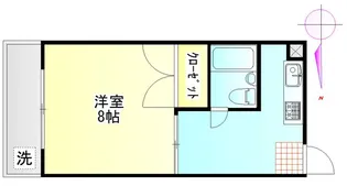 アーバンライフ中野【2階】の間取り