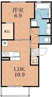 大阪府大阪市東住吉区今川4【アパート】の間取り