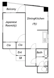 斉藤ビル【3階】の間取り