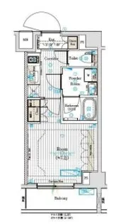 ブライズフォルム墨田【2階】の間取り