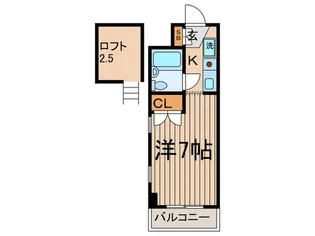 ザ・ヨ-コ・サクラダイ【2階】の間取り