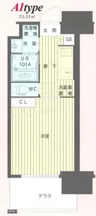 福岡県福岡市中央区高砂1【マンション】の間取り
