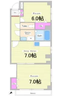アルビレオ【2階】の間取り