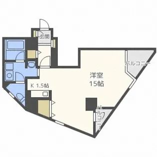 シャンドール宮の森【8階】の間取り