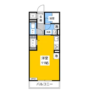グラン・シャリオ【2階】の間取り