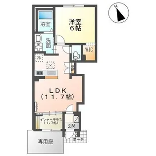 サンテラス宮ノ下【1階】の間取り