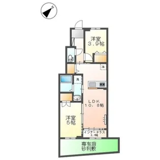 ポタジェ【1階】の間取り