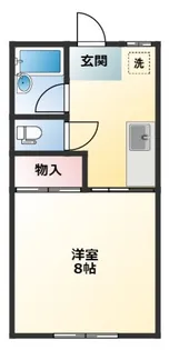 ロイヤルマンション植松【2階】の間取り