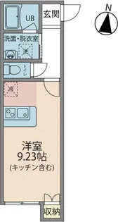 ステーションライツ志津【1階】の間取り