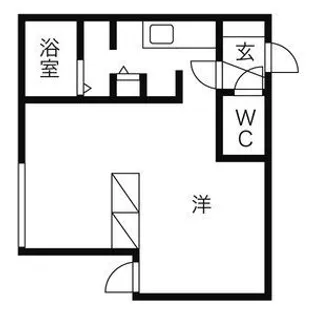 カメリア南郷【3階】の間取り