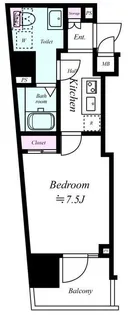 エルミタージュ大塚【2階】の間取り