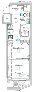 東京都品川区東中延1【マンション】の間取り