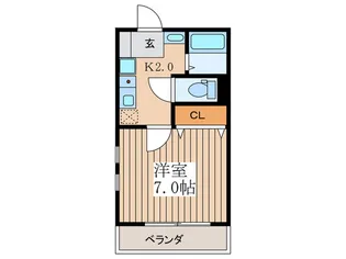 f‐cubeII.【3階】の間取り