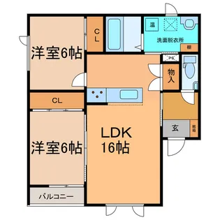 GRAN MEZON A棟【3階】の間取り