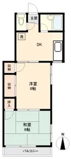 メルヘンコテージ【2階】の間取り