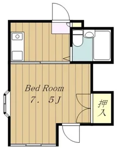 ダイキョウマンション第1【1階】の間取り