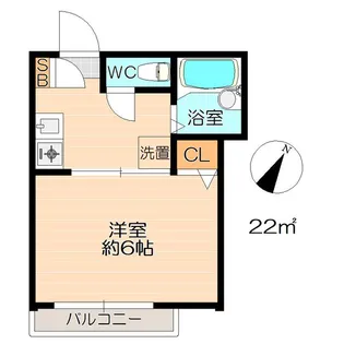 ウィステリアコート【2階】の間取り
