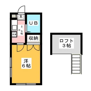 ボナール湘南台【1階】の間取り